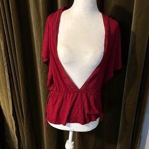 Twelfth Street by Cynthia Vincent Rich Red Top